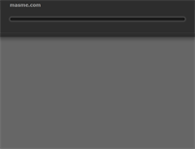 Tablet Screenshot of masme.com